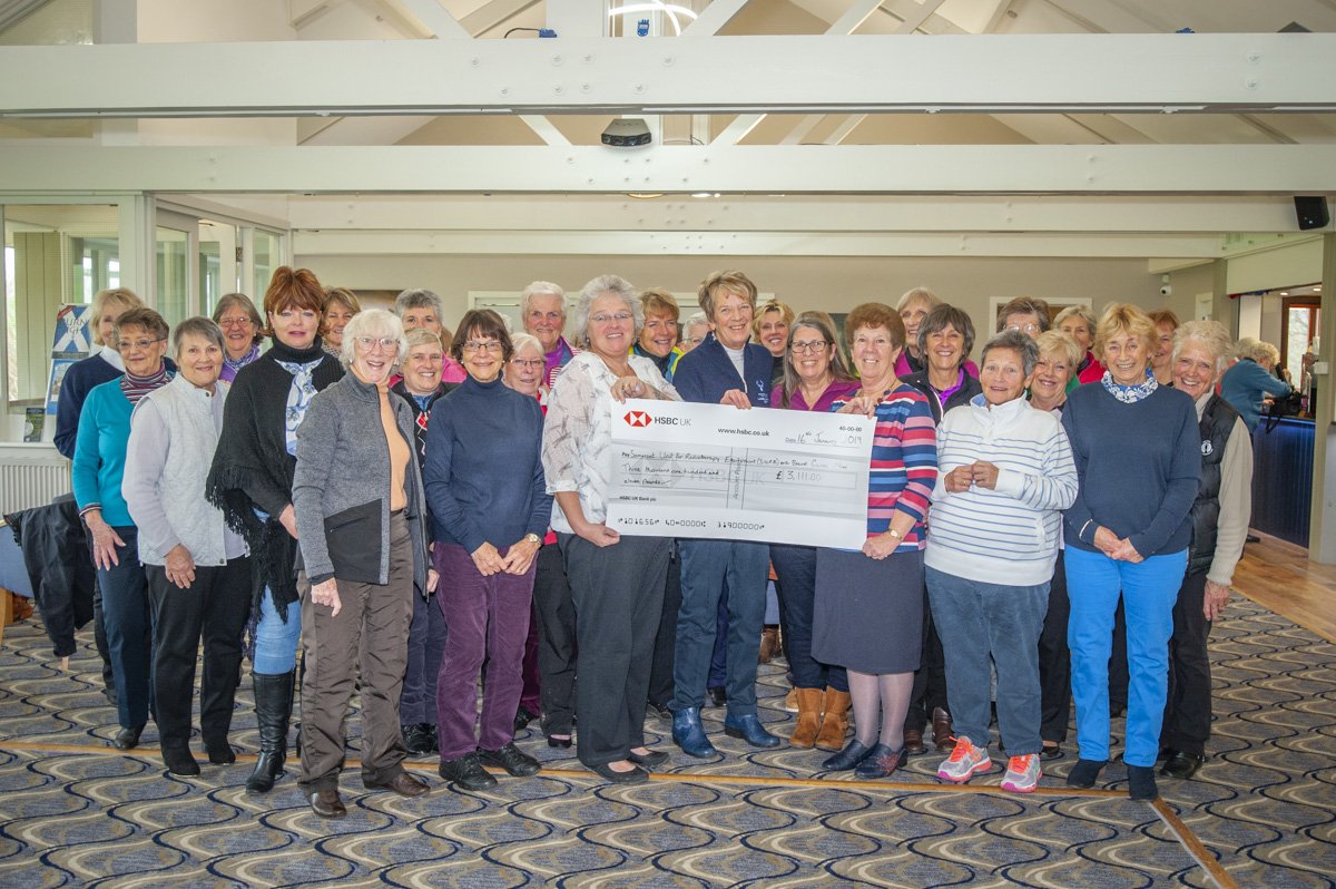 Cllr Catherine Herbert Mayor of Taunton Deane cheque presentation