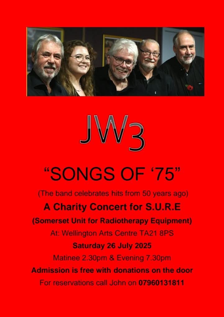 JW3 “Songs of ‘75” Concert for SURE